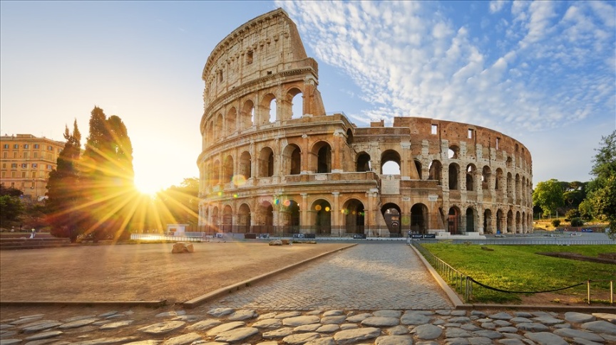 Đấu trường Colosseum ở Rome, Italia. Ảnh: Wiki