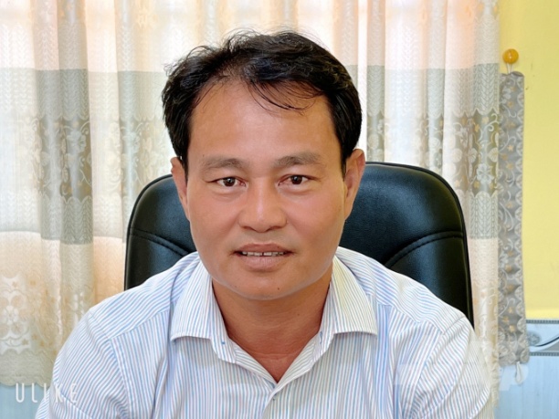 Ông Mã Huy, Phó Giám đốc Trung tâm Khuyến nông tỉnh Cà Mau. Ảnh: Trọng Linh.