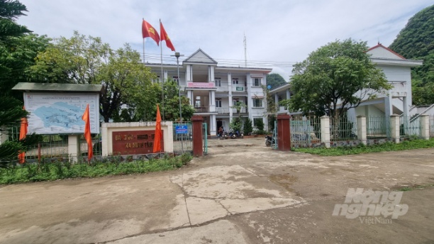 Sau sáp nhập, xã Minh Tâm, huyện Nguyên Bình từ đạt chuẩn nông thôn mới chỉ còn đạt 12/19 tiêu chí. Ảnh: Công Hải.