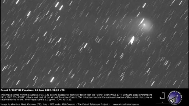 Sao chổi sà xuống Trái Đất đêm nay có thể to tới 160 km - Ảnh 1.