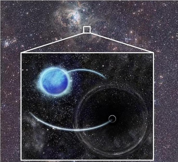 Lần đầu tiên phát hiện lỗ đen ngủ đông ẩn nấp gần Trái Đất - Ảnh 2.