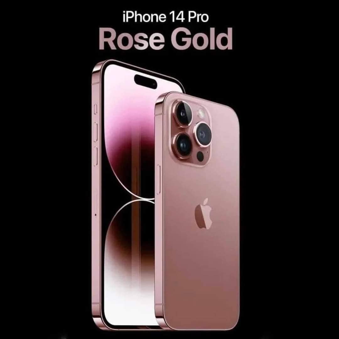 iPhone 14 Pro màu rose gold: \