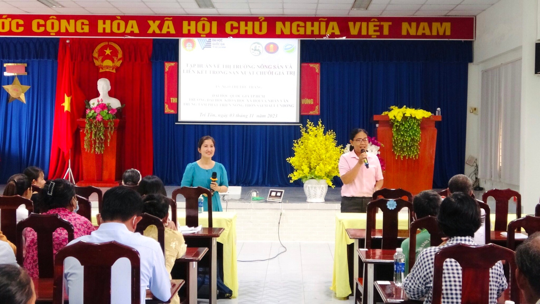 Triển khai dự án hợp tác phát triển các sản phẩm từ cây thốt nốt