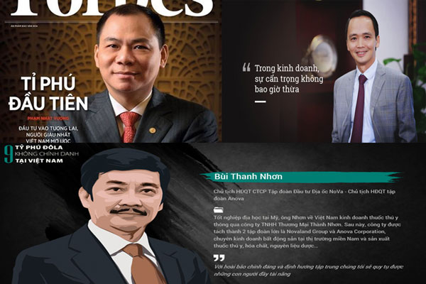Đổi ngôi giàu nhất Việt Nam: Anh vài ngàn tỷ, em đôi tỷ USD