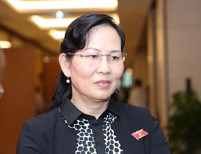 Bà Lê Thị Thủy, Phó Chủ nhiệm Ủy ban kiểm tra Tung ương