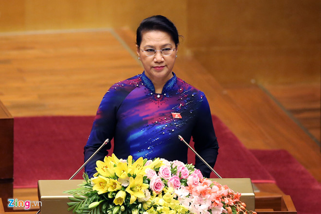 Chủ tịch Quốc hội Nguyễn Thị Kim Ngân. Ảnh: Hoàng Hà.
