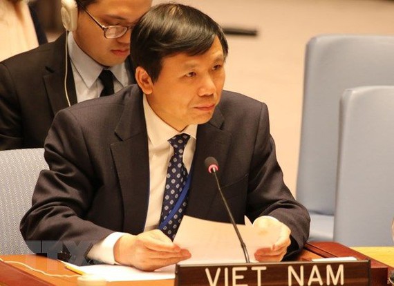 Đại sứ Đặng Đình Quý, Trưởng Phái đoàn Thường trực Việt Nam tại Liên hiệp quốc. Ảnh: TG-VN.