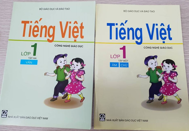 Sách tiếng Việt lớp 1 theo công nghệ giáo dục