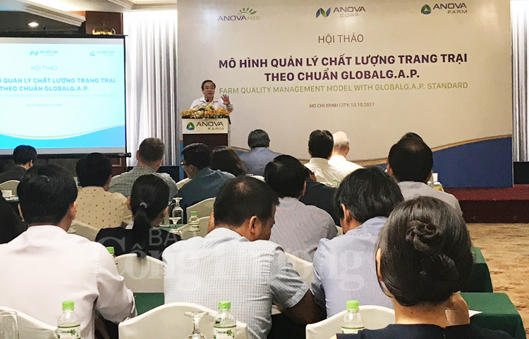 Ông Nguyễn Ngọc Hòa, Phó Giám đốc Sở Công Thương TP. Hồ Chí Minh chia sẻ thông tin tại hội thảo