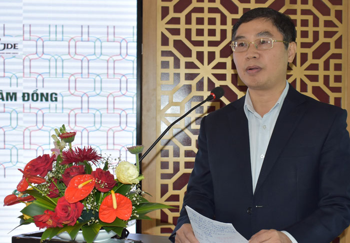 Ông Nguyễn Quý Dương, Phó Cục trưởng Cục Bảo vệ thực vật phát biểu tại Hội nghị.