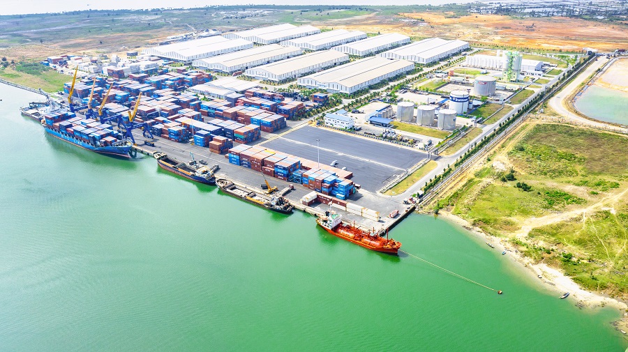 Cảng Chu Lai - cửa ngõ giao thương hàng hóa của Miền Trung Việt Nam