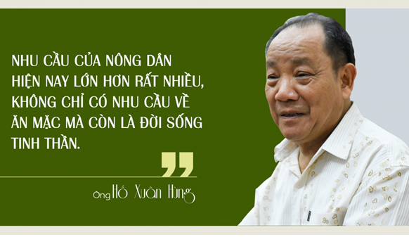 Chủ tịch Tổng hội Nông nghiệp và Phát triển nông thôn Việt Nam Hồ Xuân Hùng.