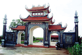 Khu di tích Lê Chi Viên thuộc xã Đại Lai, huyên Gia Bình, tỉnh Bắc Ninh.